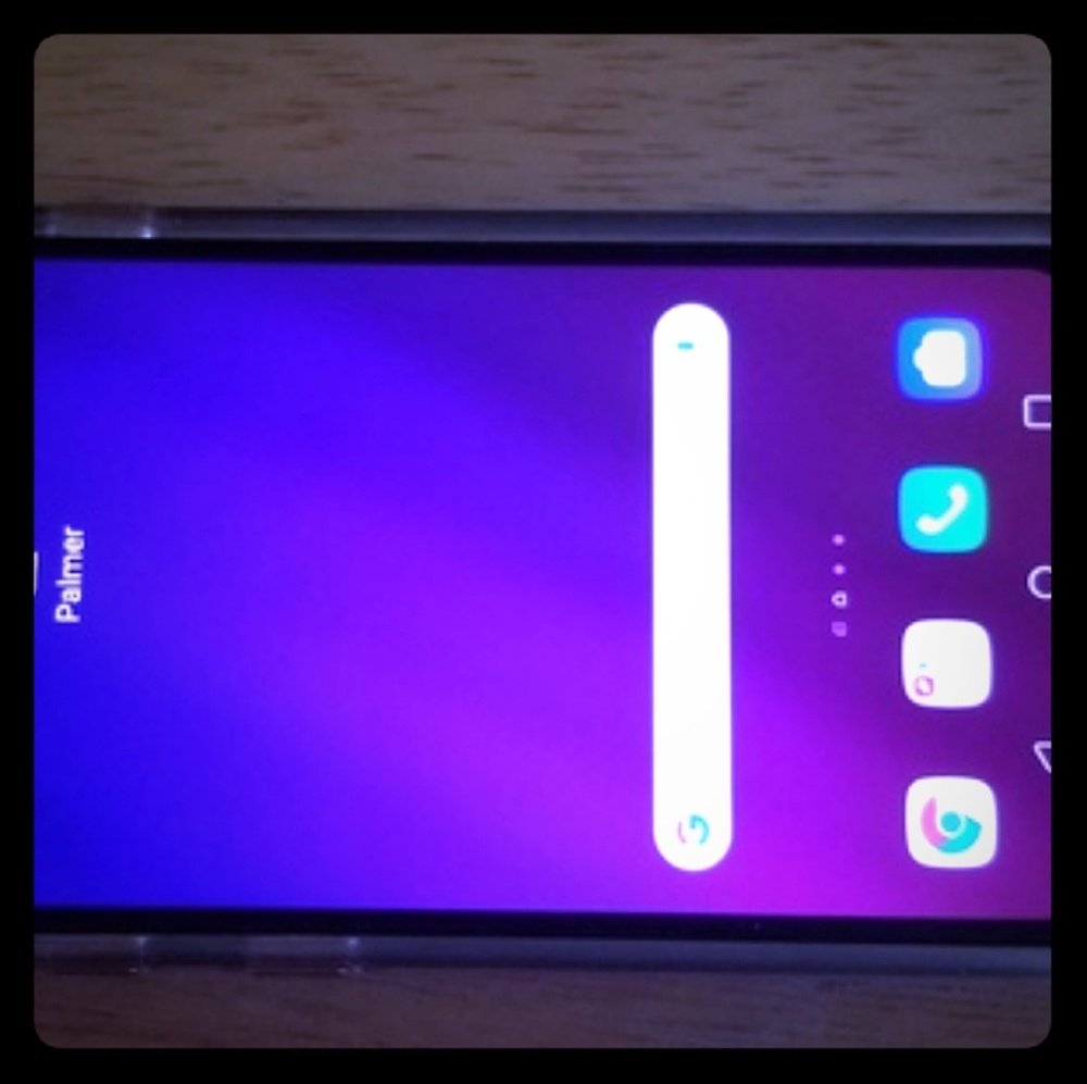 nice practically new 6 mos LG v40 thinq excellent.